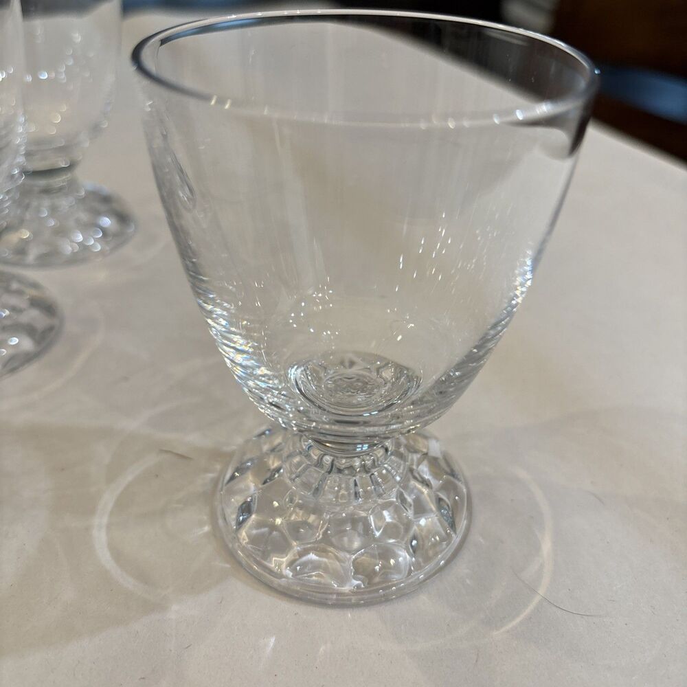 Fostoria American Lady Crystal Oyster Cocktail Glasses - (Set of 8) 4oz Footed - Picture 2 of 10